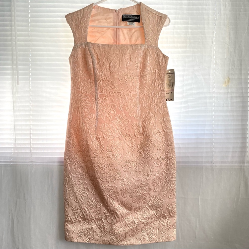 Jessica Howard Peach Dress